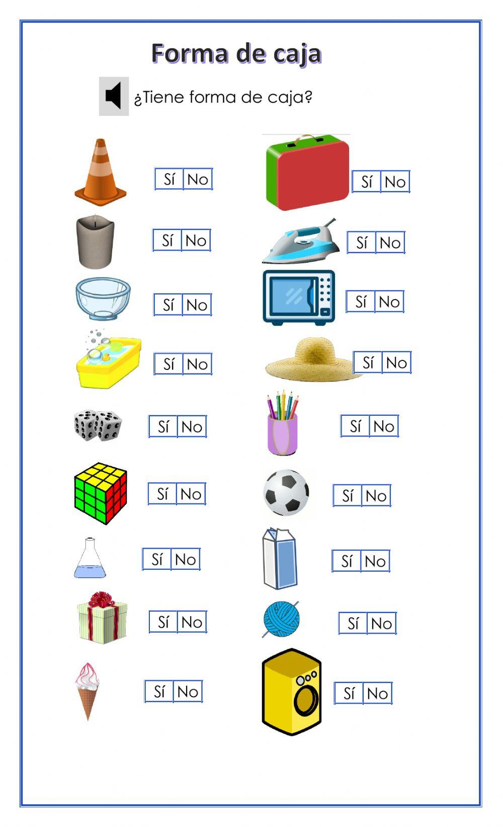 ¿Tiene forma de caja?