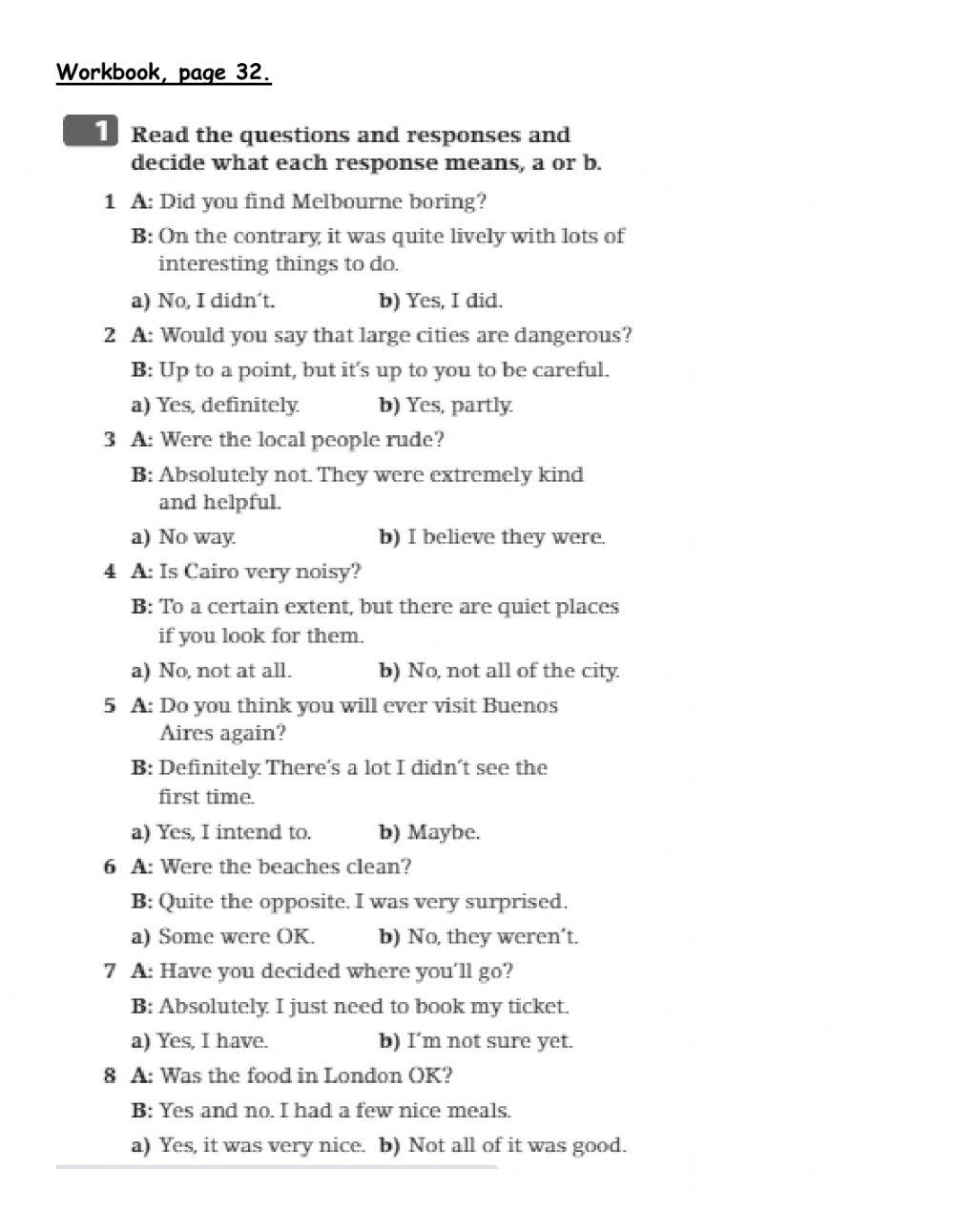 IGCSE 2 Language Listening Vocabulary