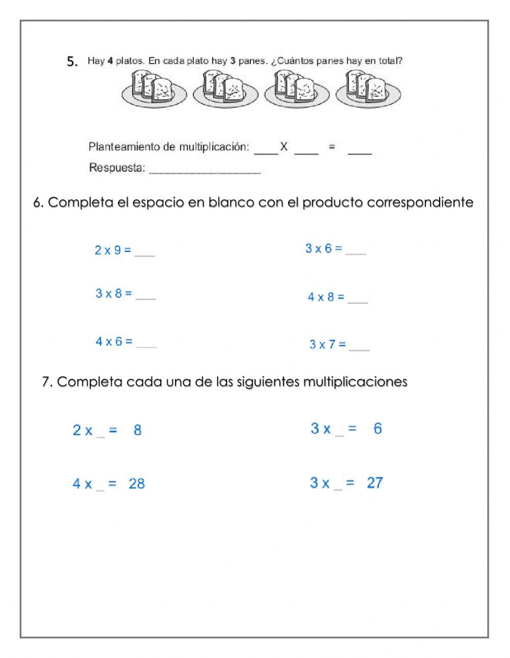 Evaluacion mensual primero