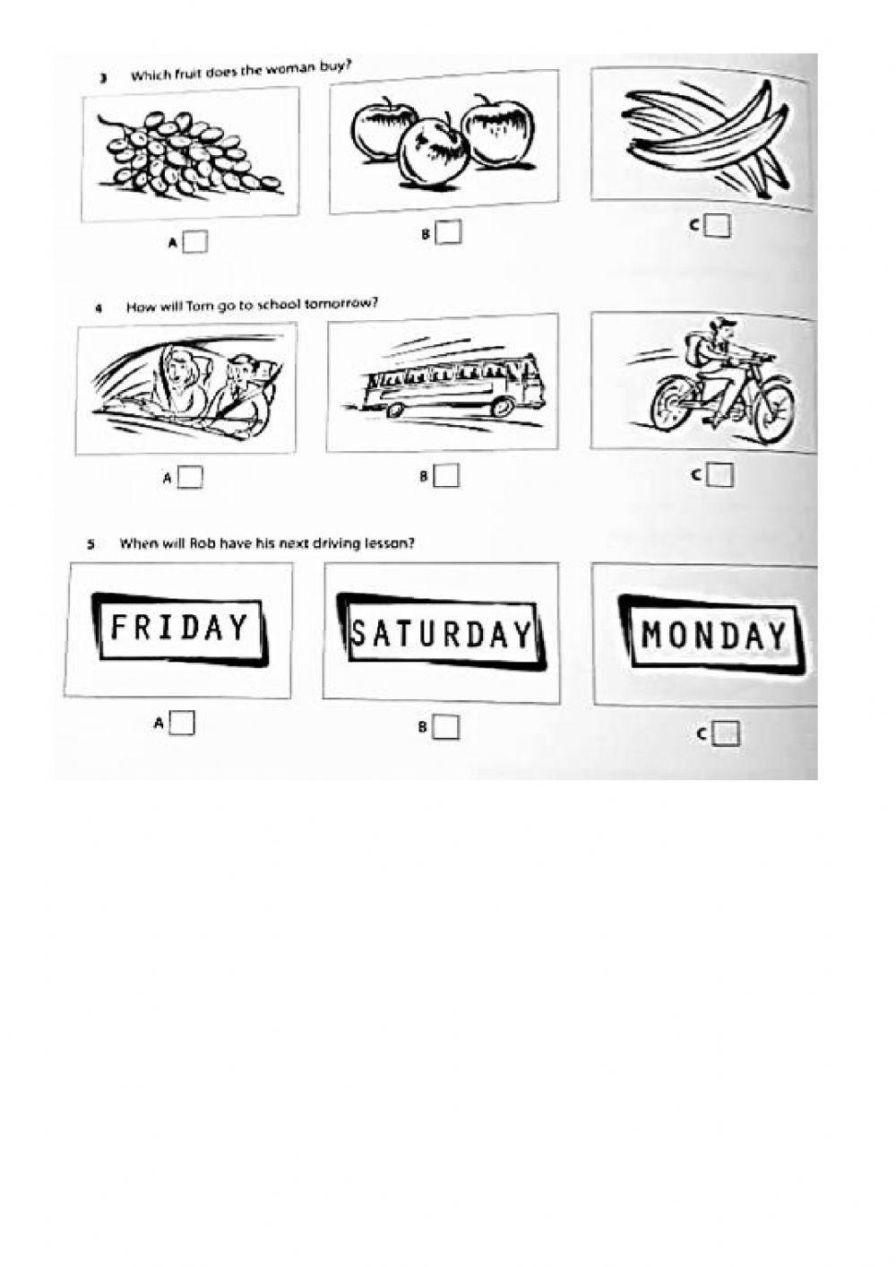 Term Test 2: Listening