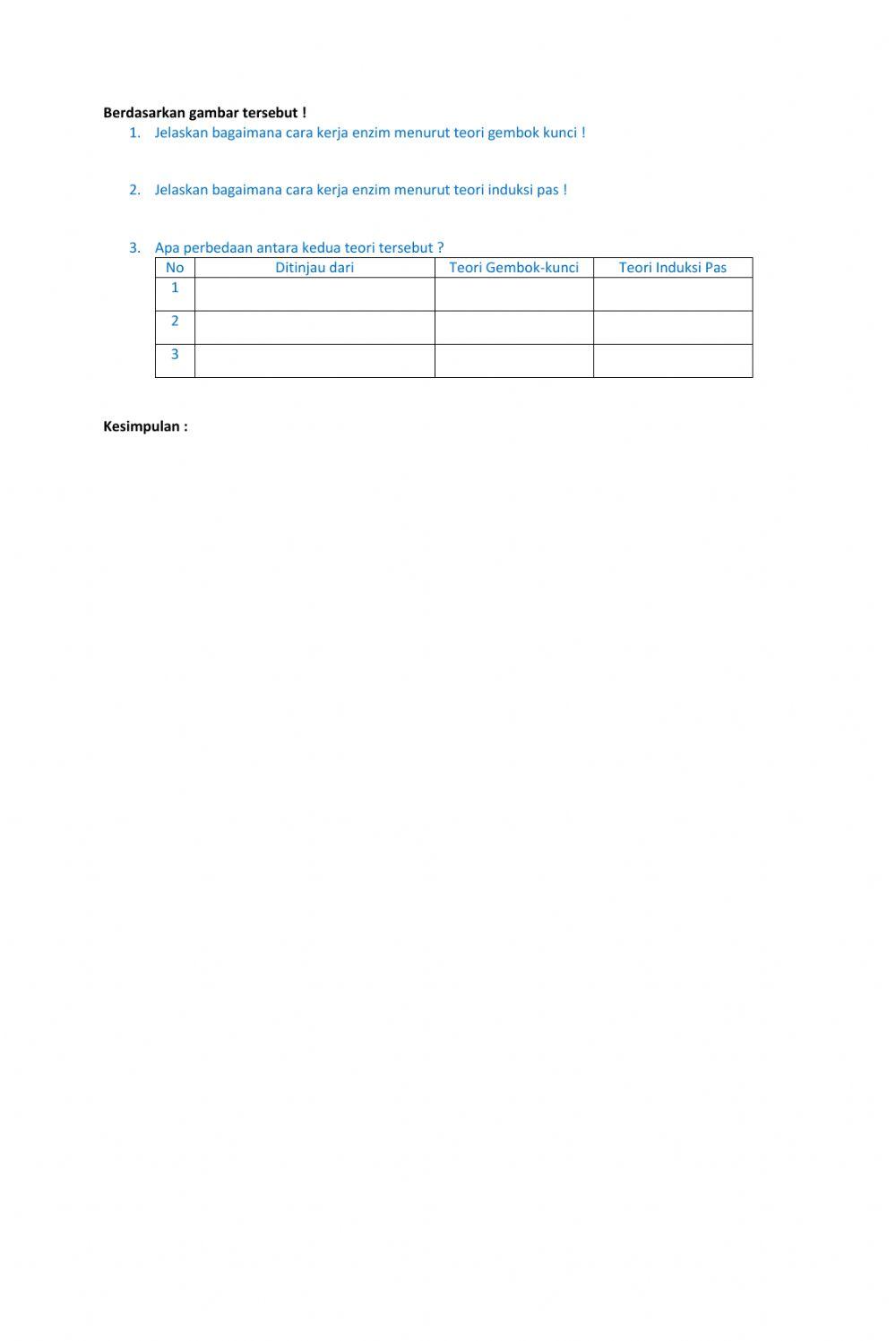 Enzim dalam Metabolisme