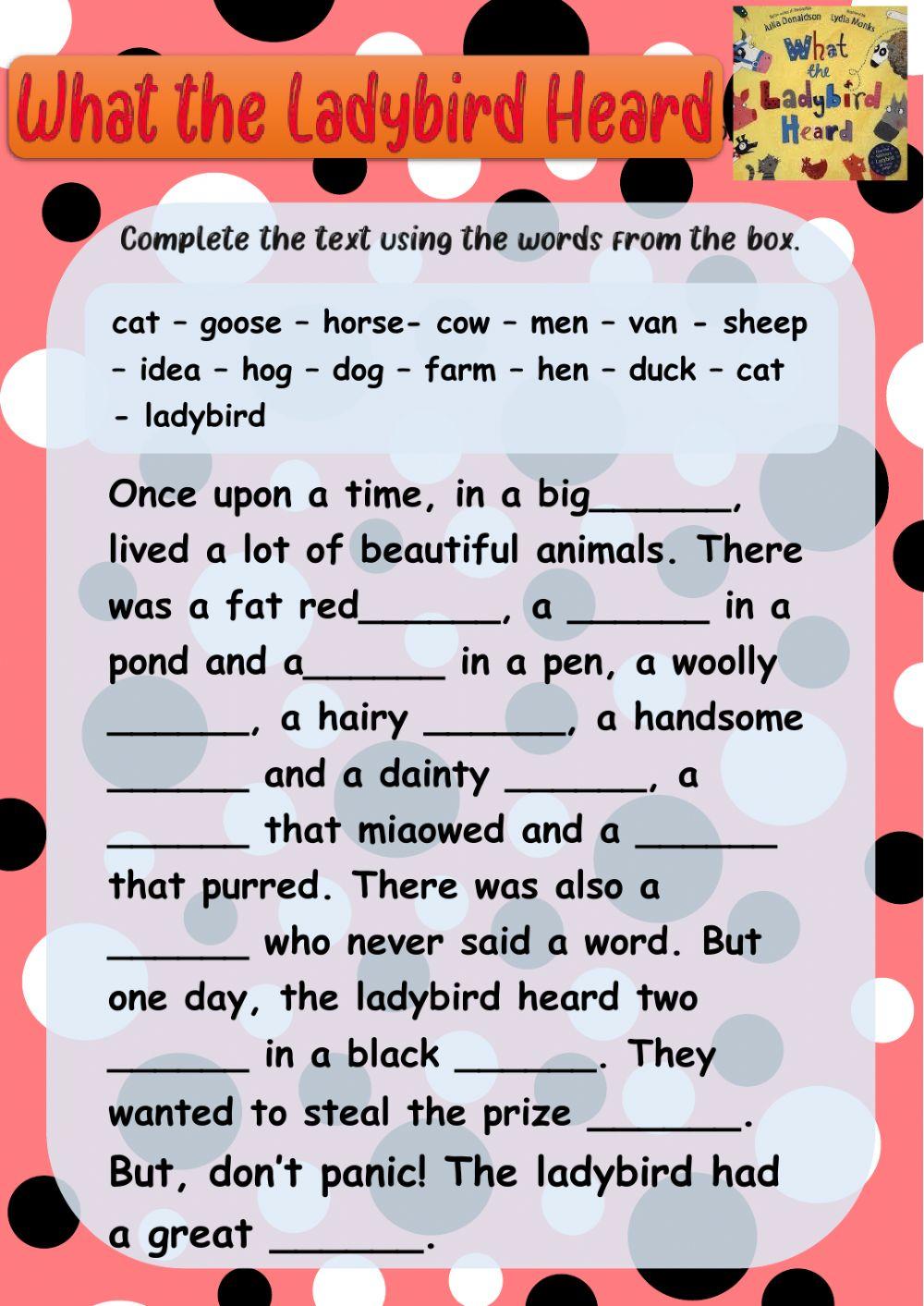 What the Ladybird Heard