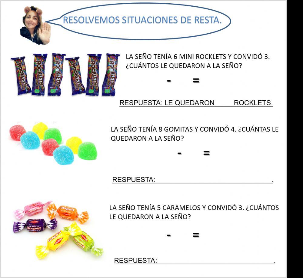 Situaciones de resta