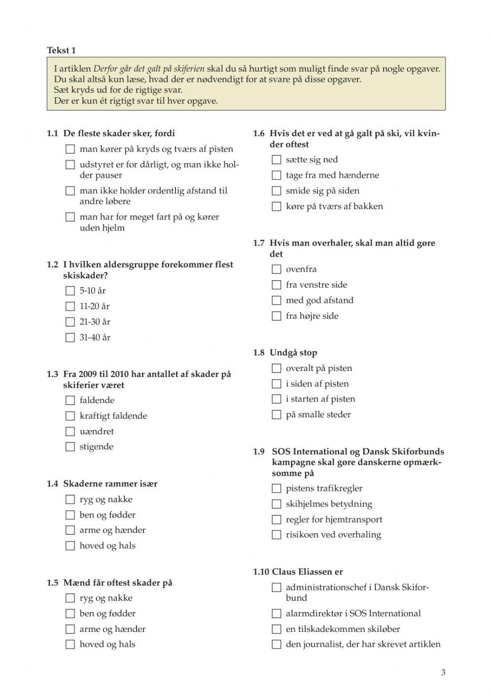 December 2011,derfor går det galt på skiferien