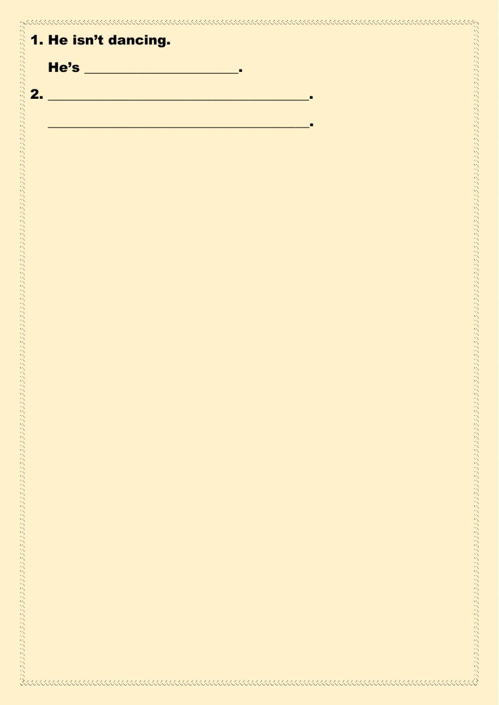 Look and complete the exercises A and B