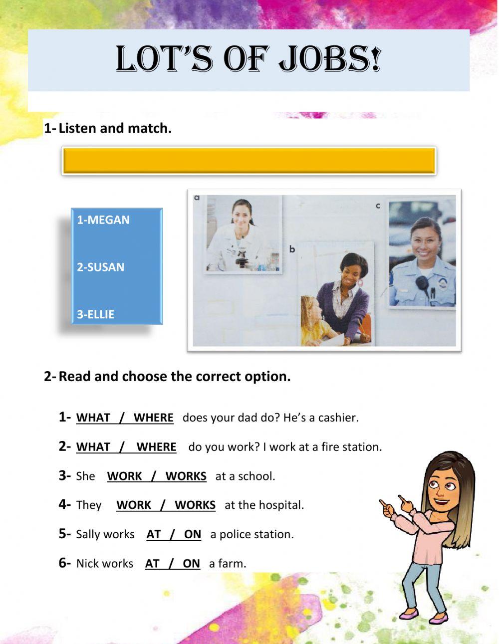 Jobs and Occupations