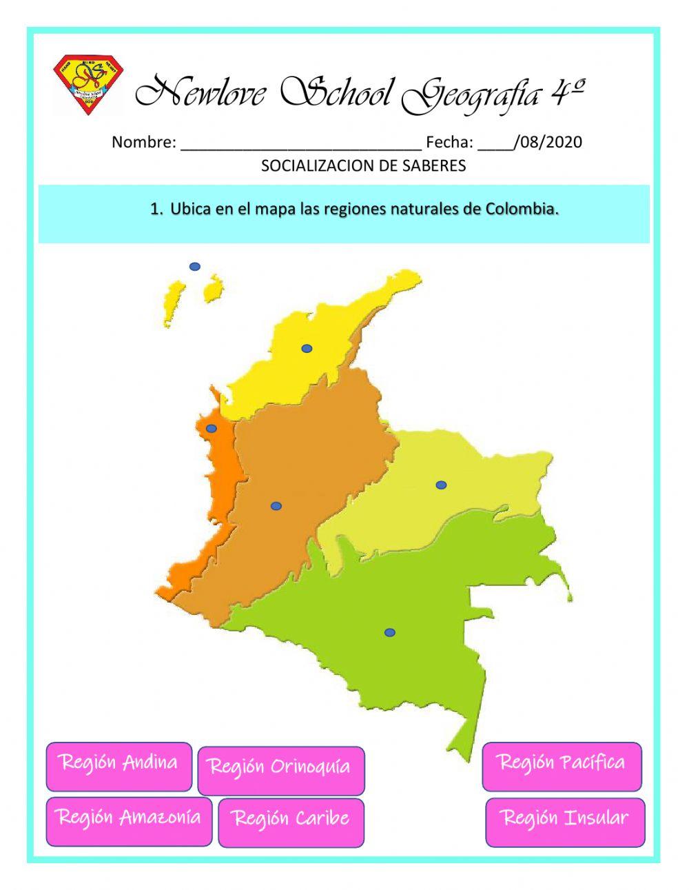 Socialización de Saberes de Geografía 4º