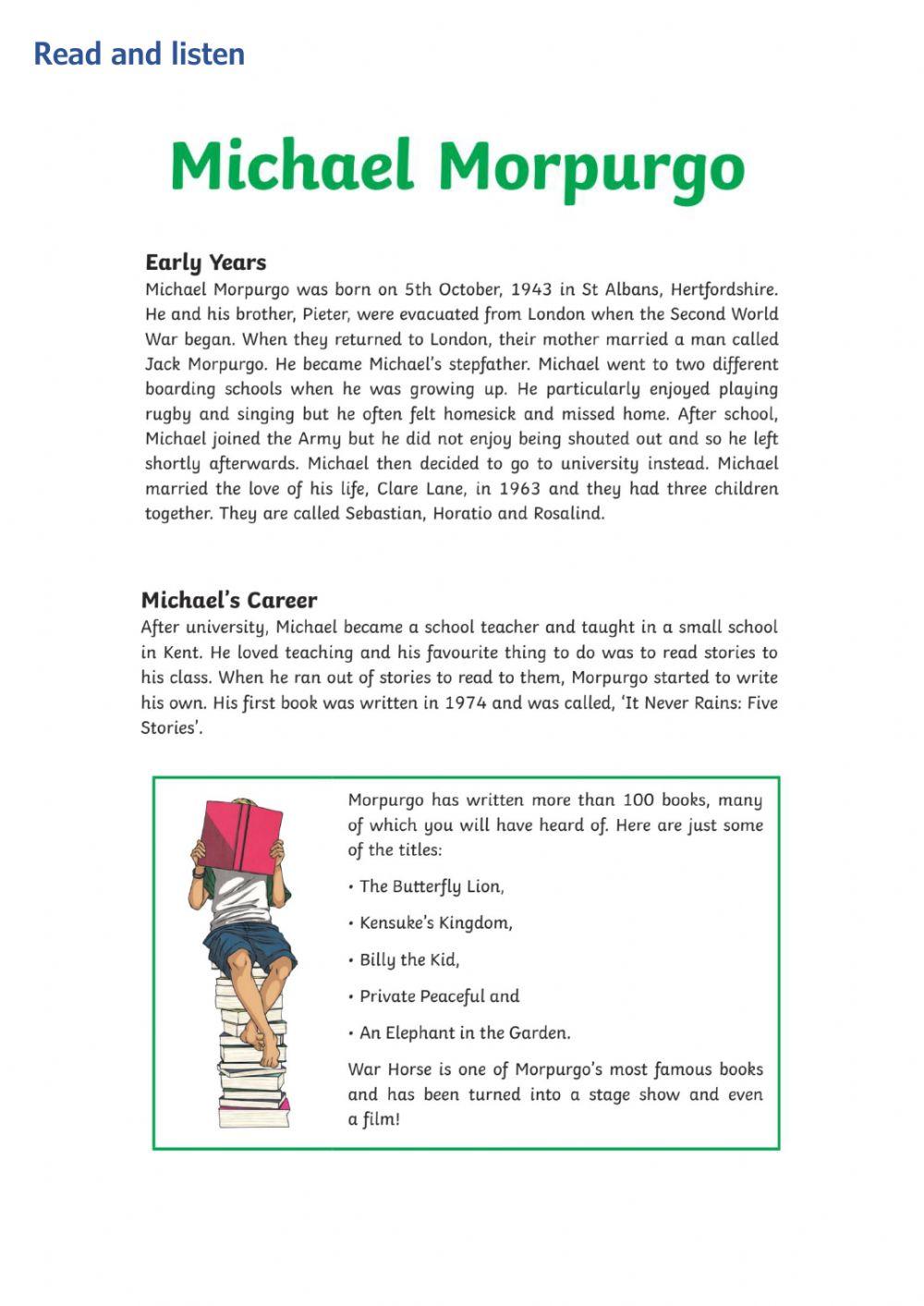 Michael Morpurgo
