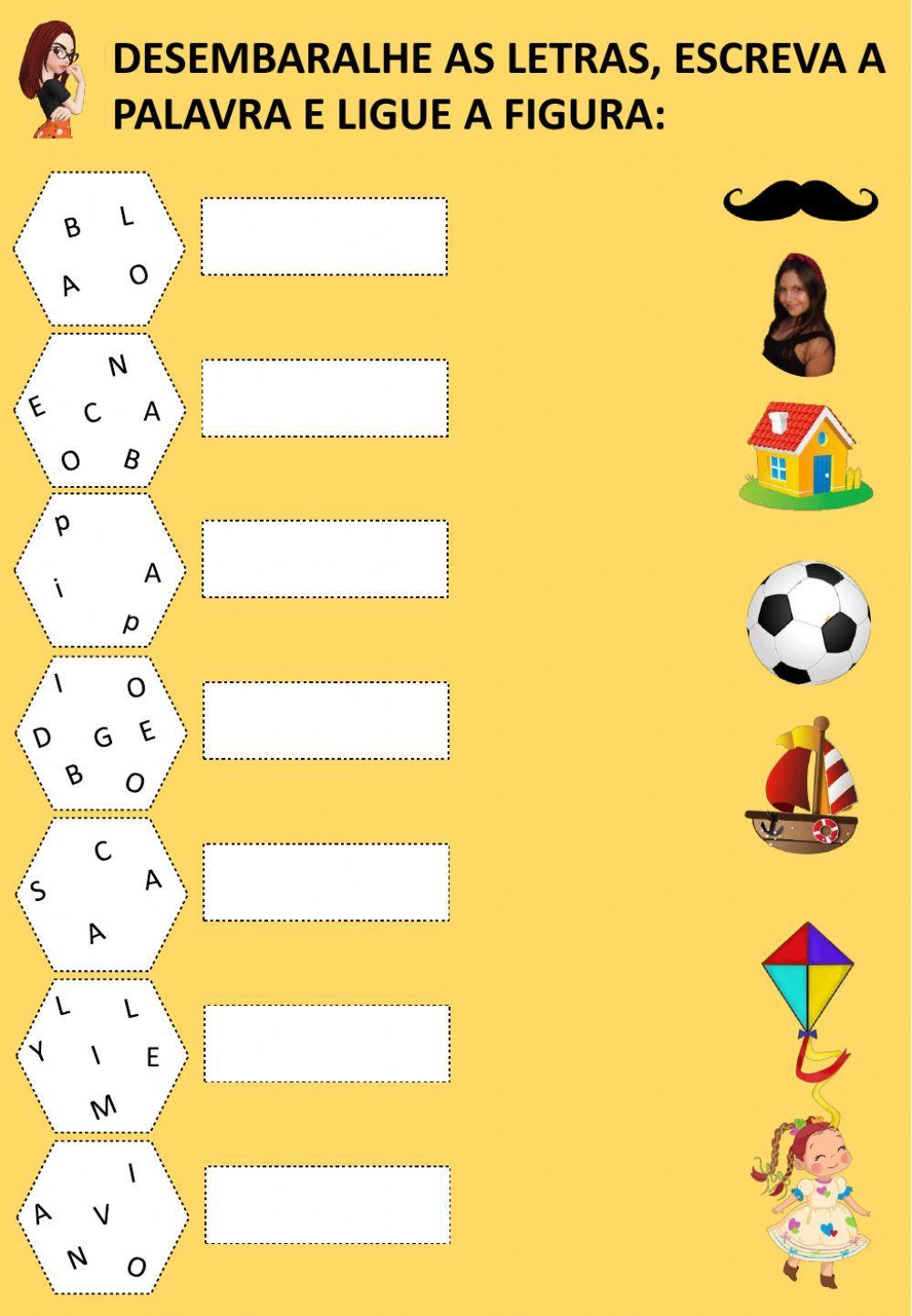 Trabalhando o alfabeto