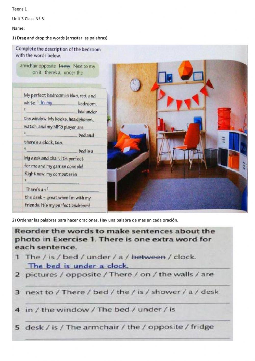 Teens 1 unit 3 class 5