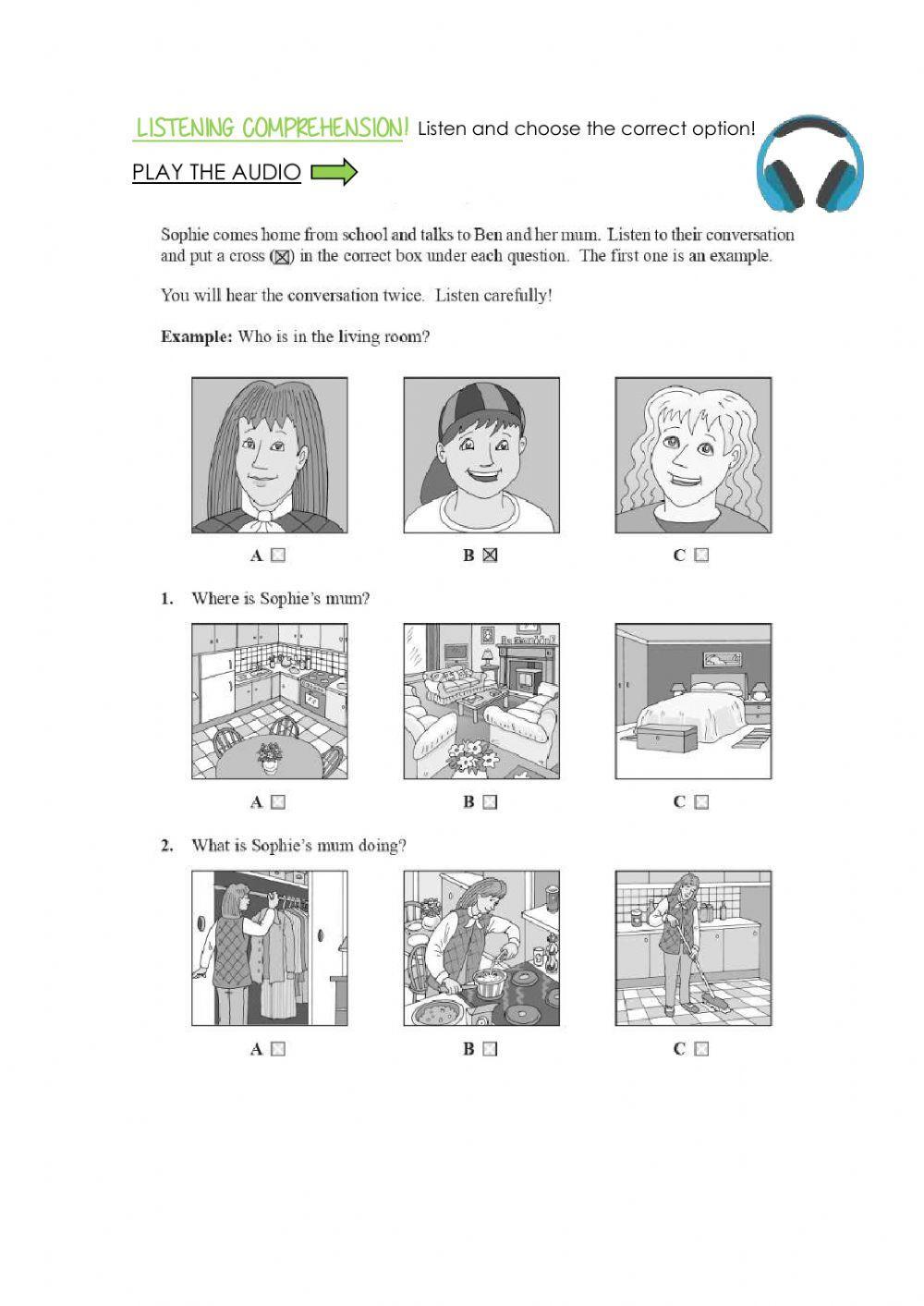 Listening Comprehension- Firstwords