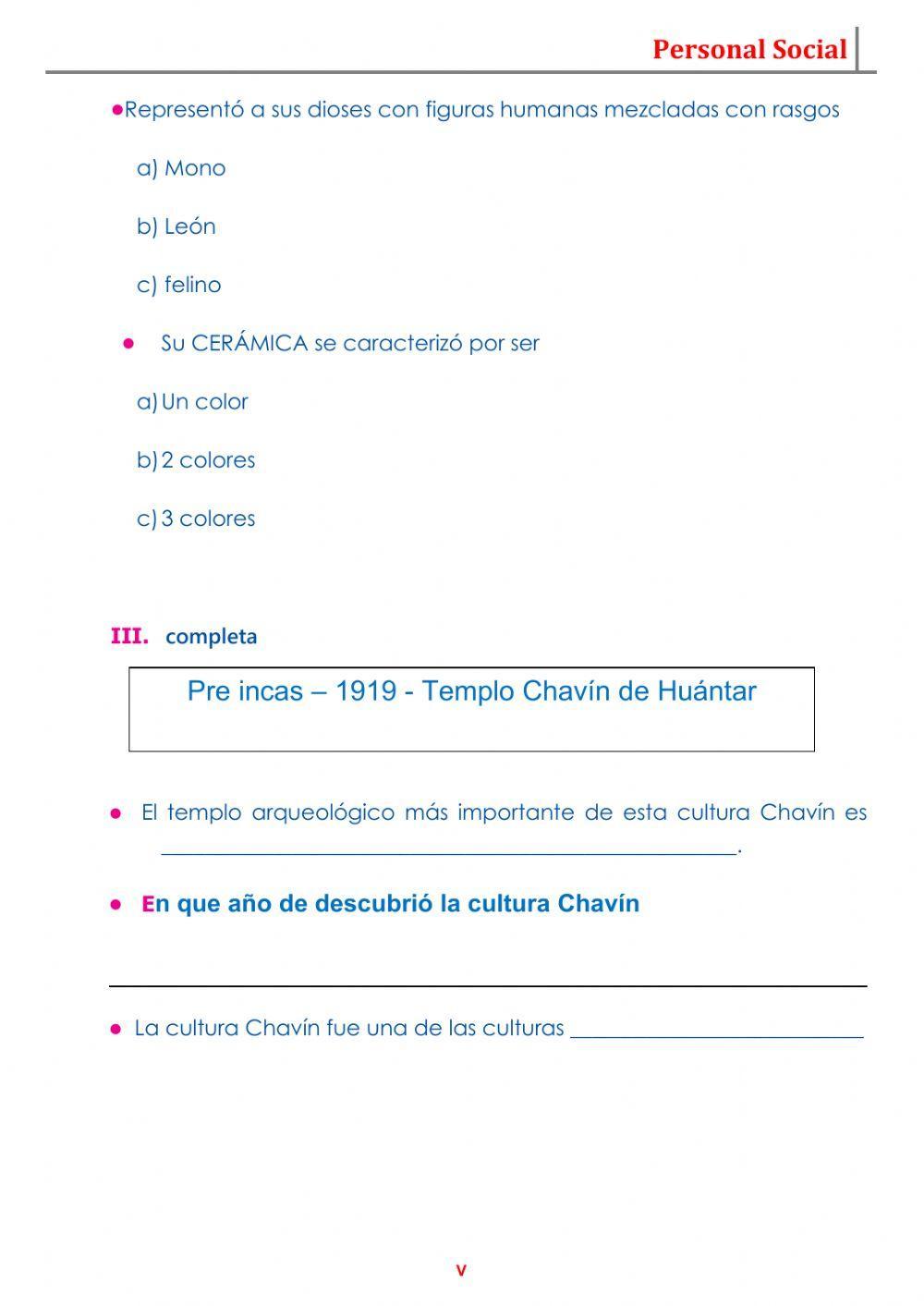Cultura Chavín