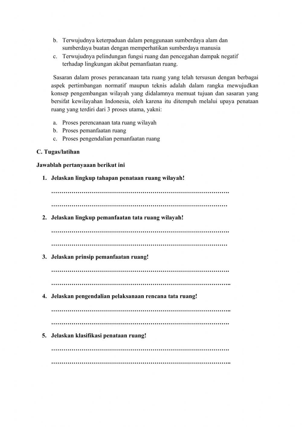 Lkpd wilayah dan pewilayahab