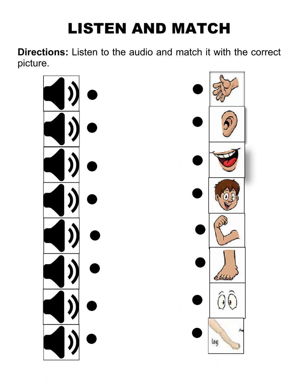 Cognitive-Listen and match