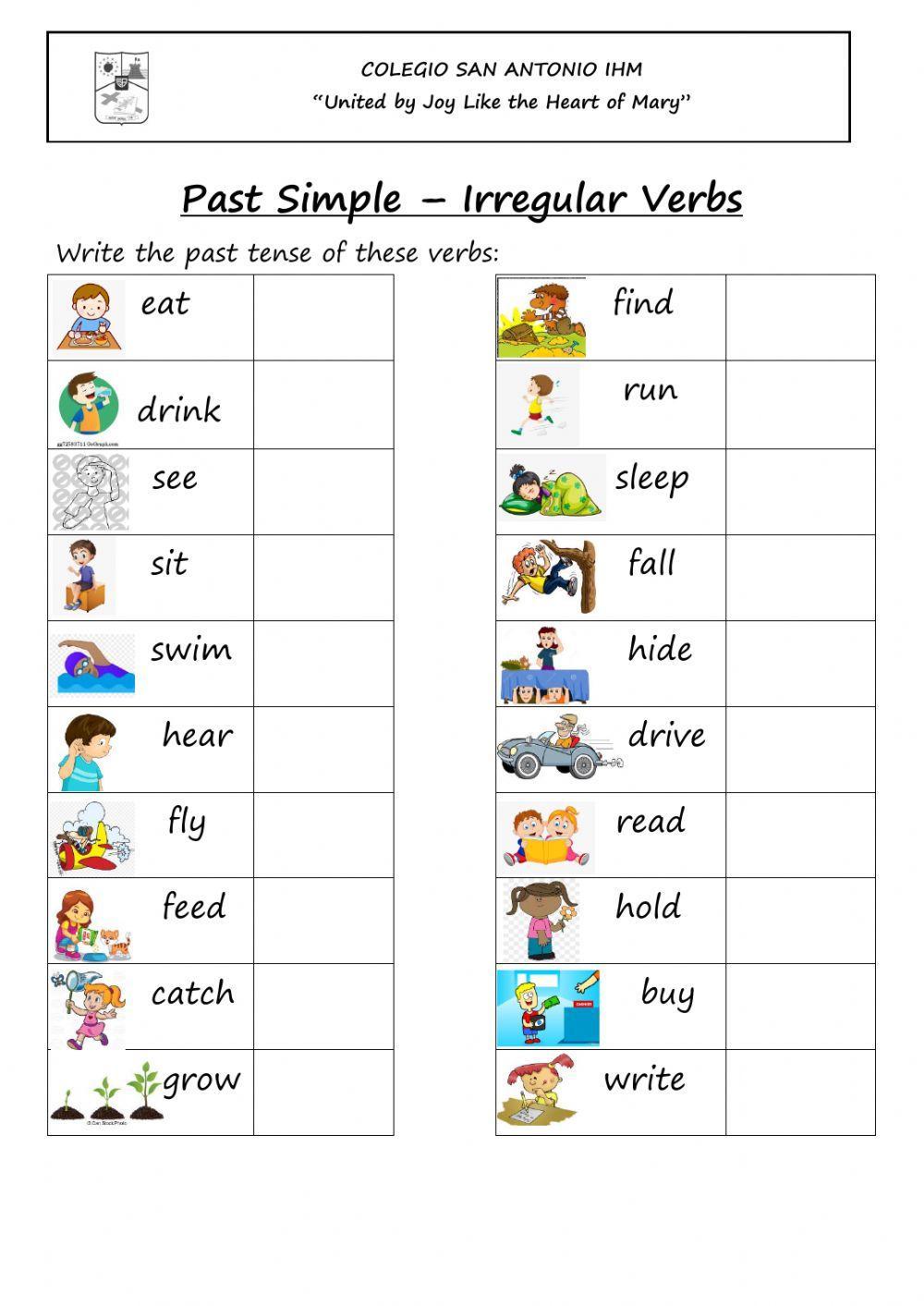 Past Simple - Irregular Verbs