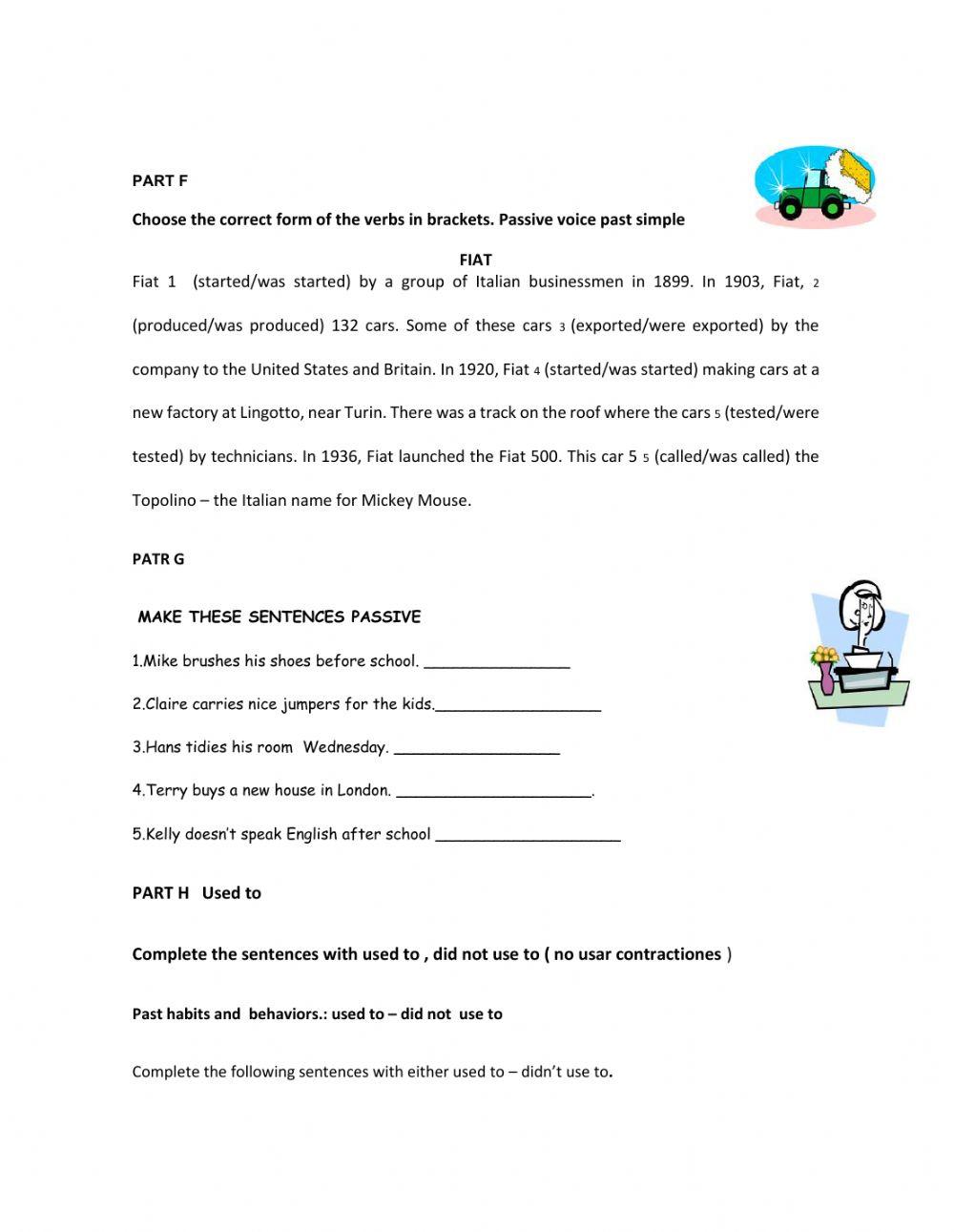 Grammar second term language 3