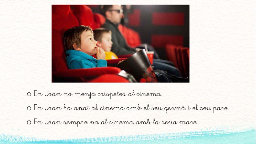 Lectura frases 1 Lectura frases 1