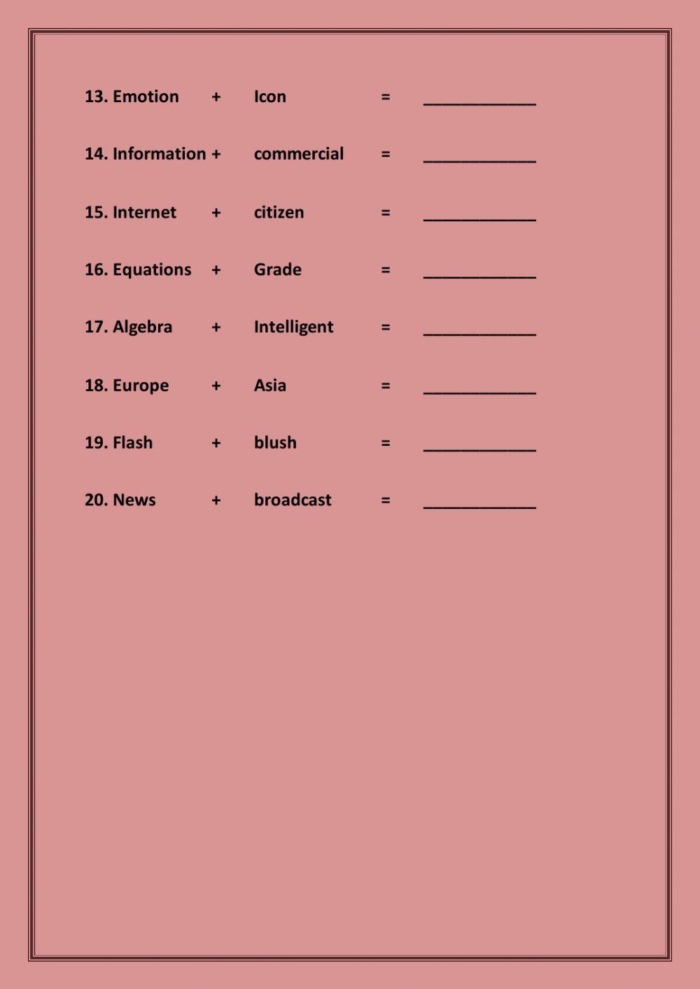 My Reminiscence - Blends