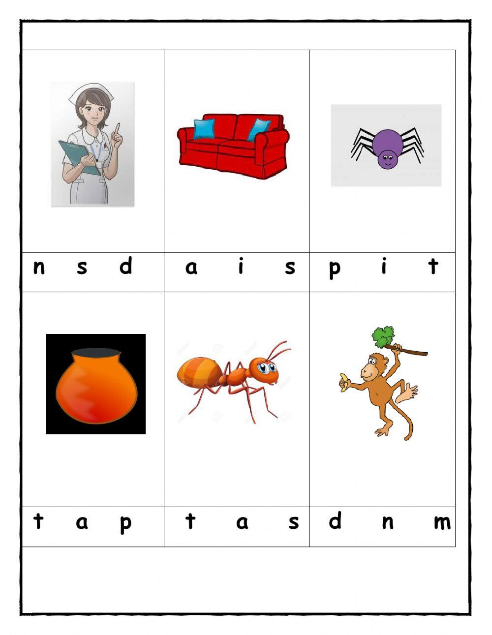 Revision - Recap of phonics - First sound