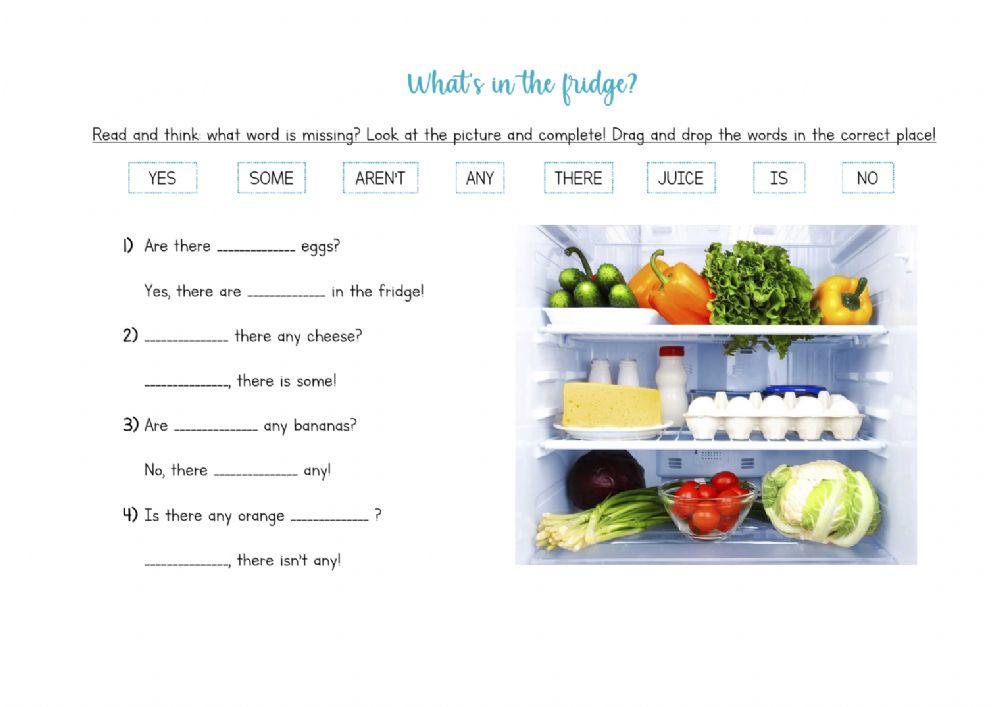 What's in the fridge?