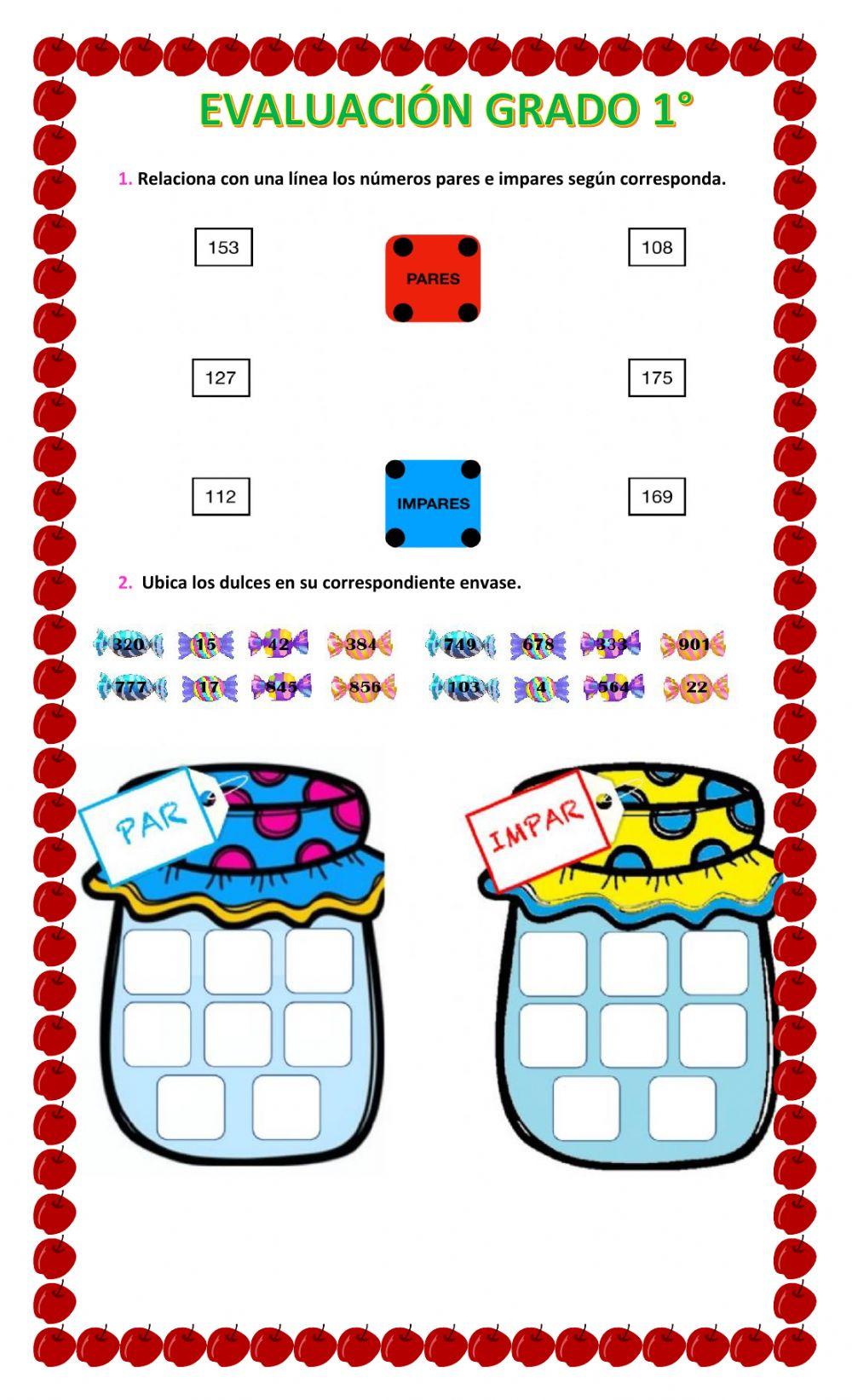 Números pares e impares