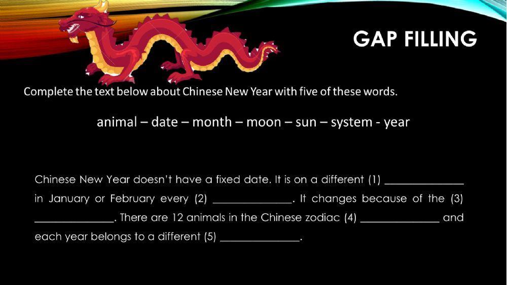 chinese new year liveworksheets