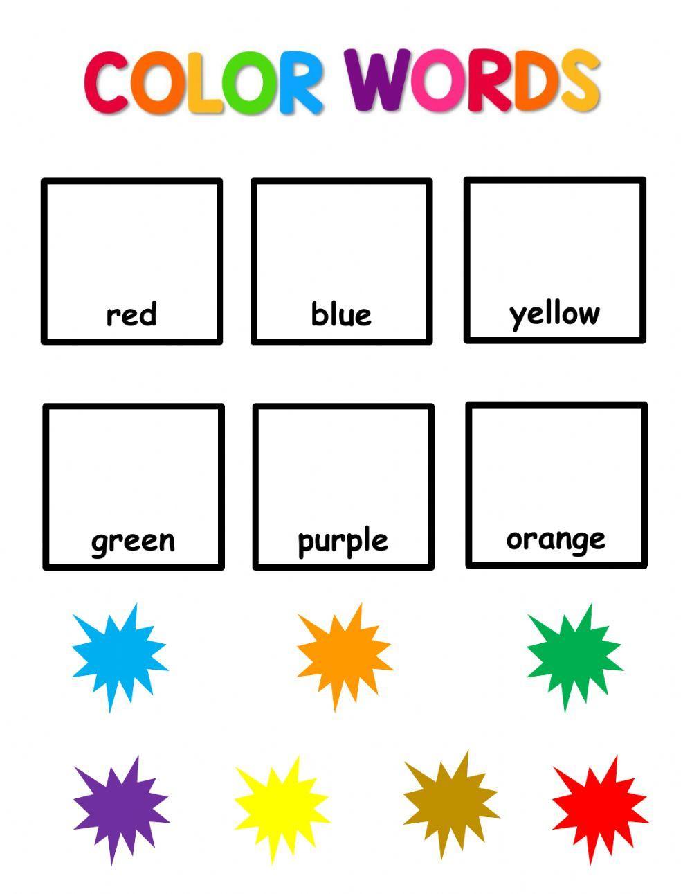 Color Words Matching