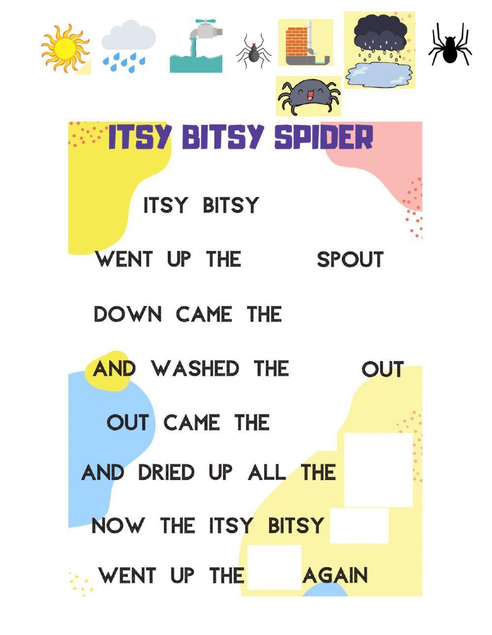 Itzy Bitzy Spider