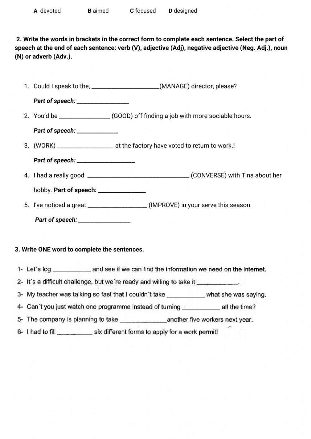 7TH YEAR SECOND MOCK EXAM