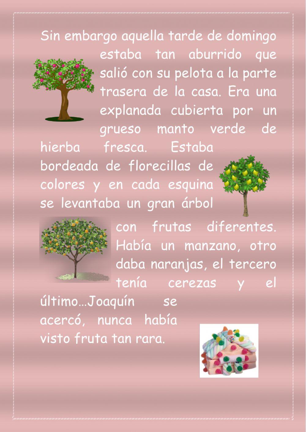Lectura comprensiva Lectura comprensiva