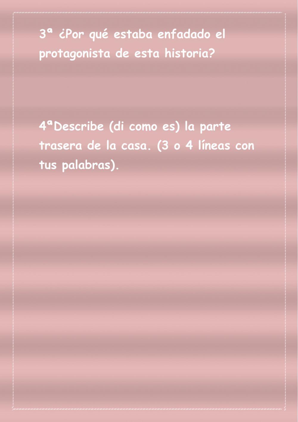 Lectura comprensiva Lectura comprensiva