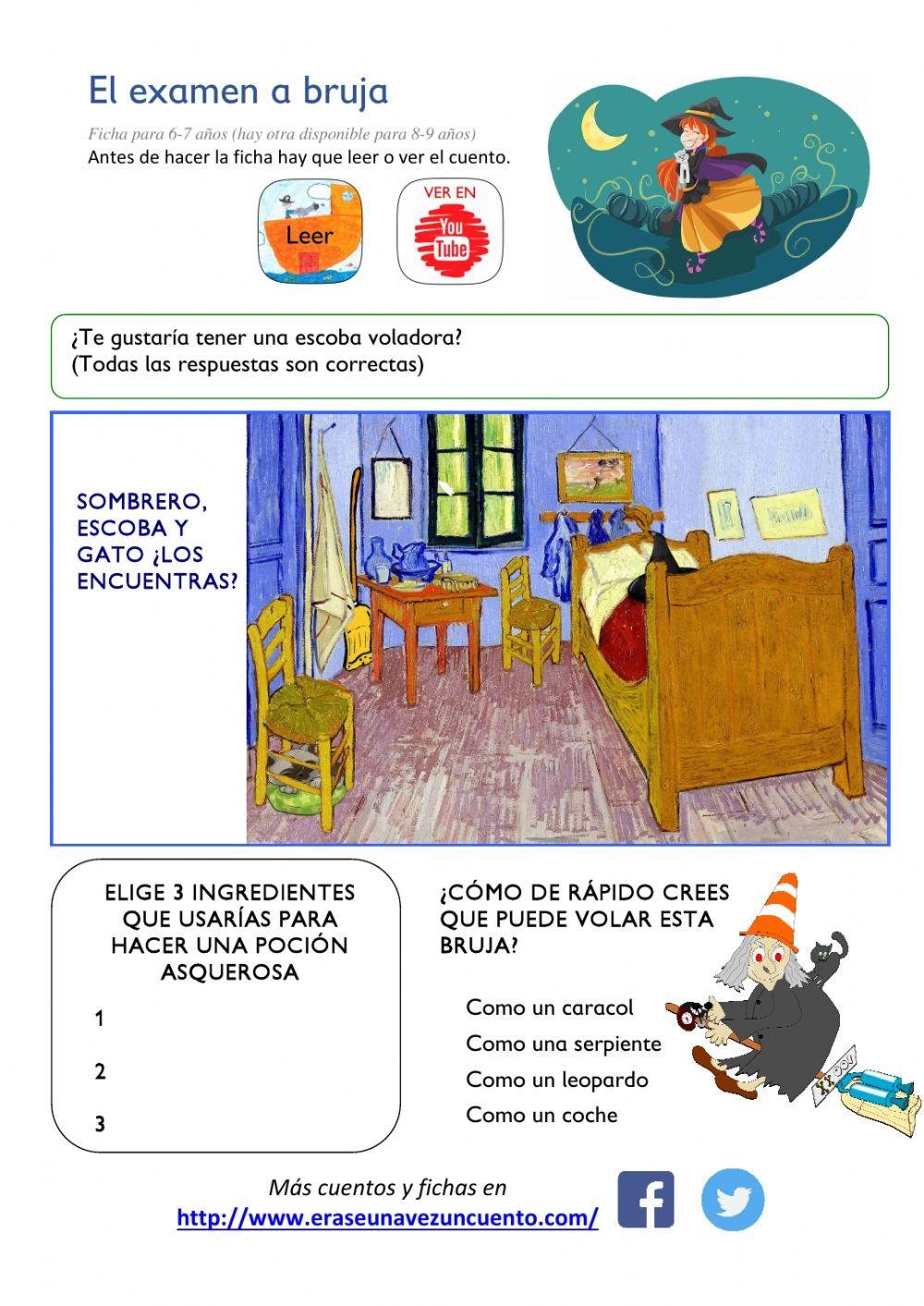 El examen a bruja El examen a bruja