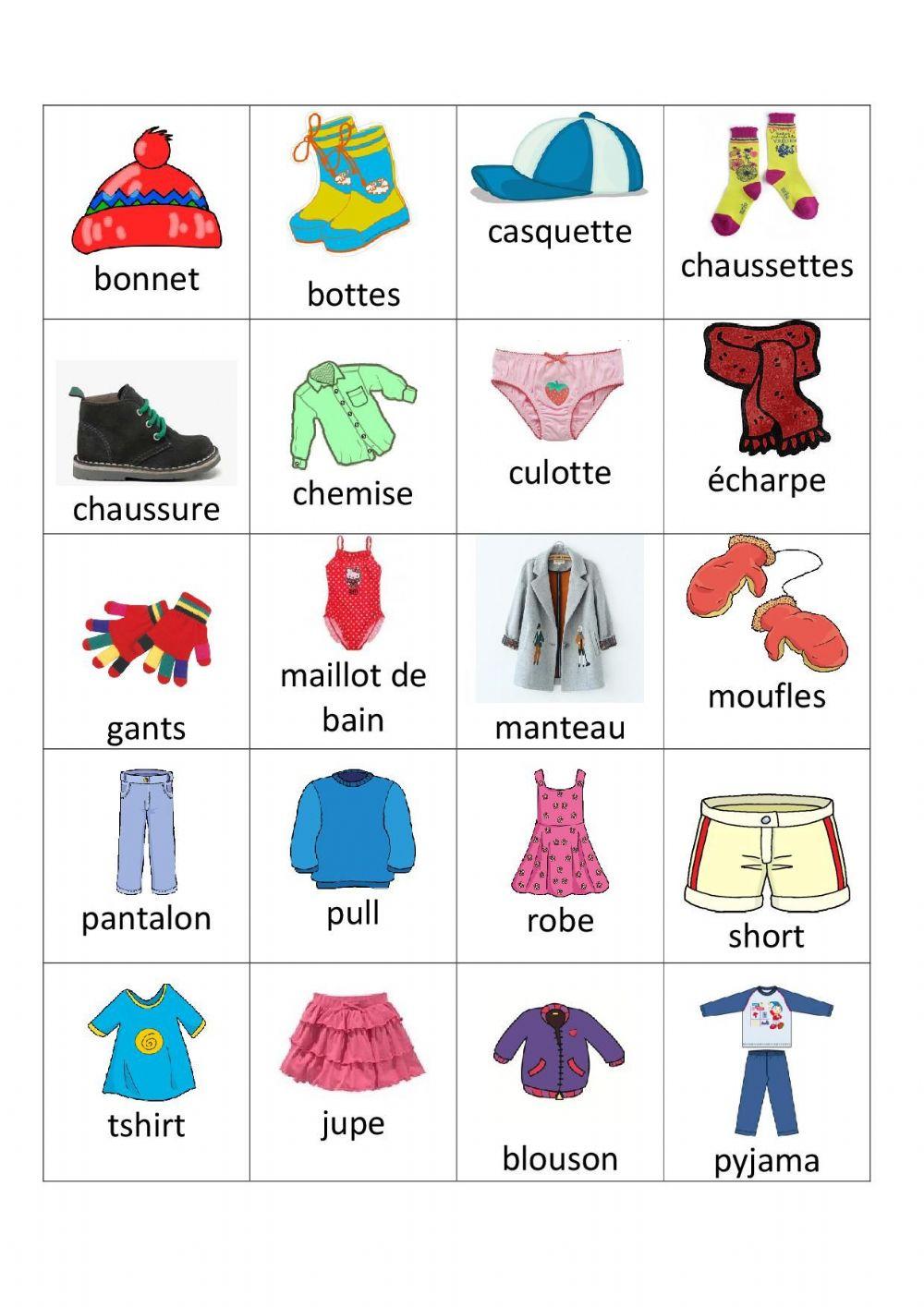 Vocabulaire