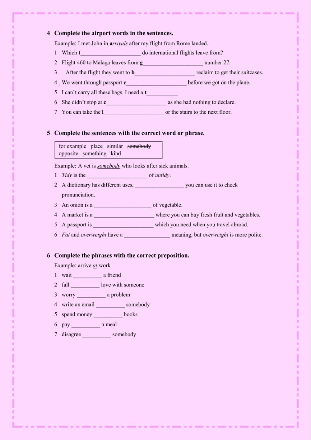 Adultos III - Test Unit 3