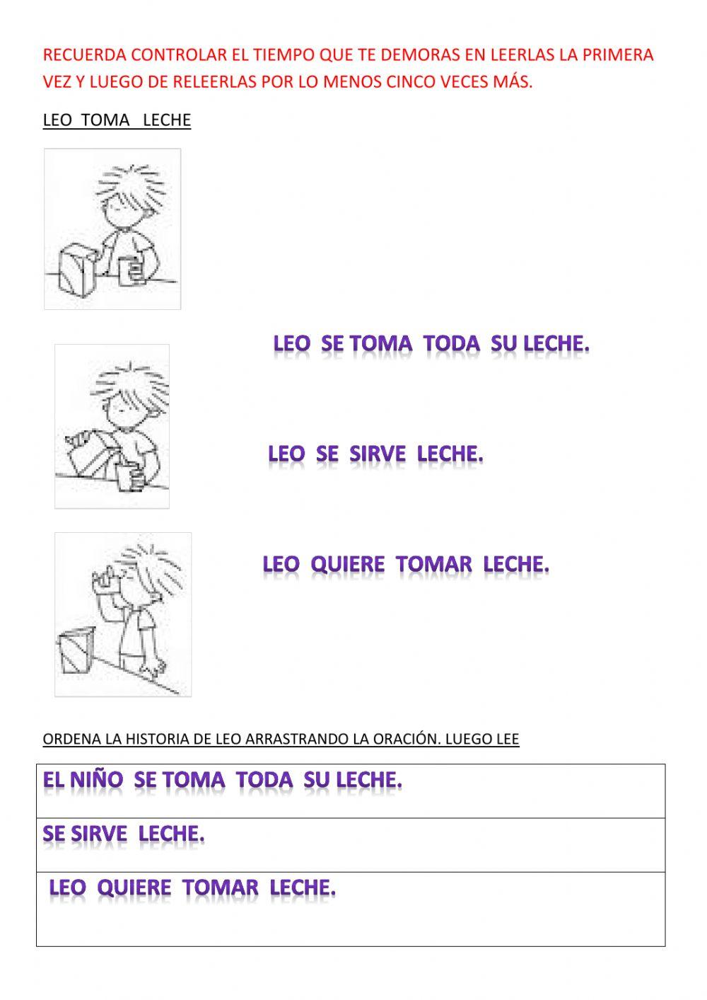 Comprensión lectora ficha 7.3