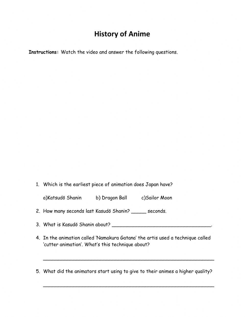 history-of-animation-worksheet-live-worksheets