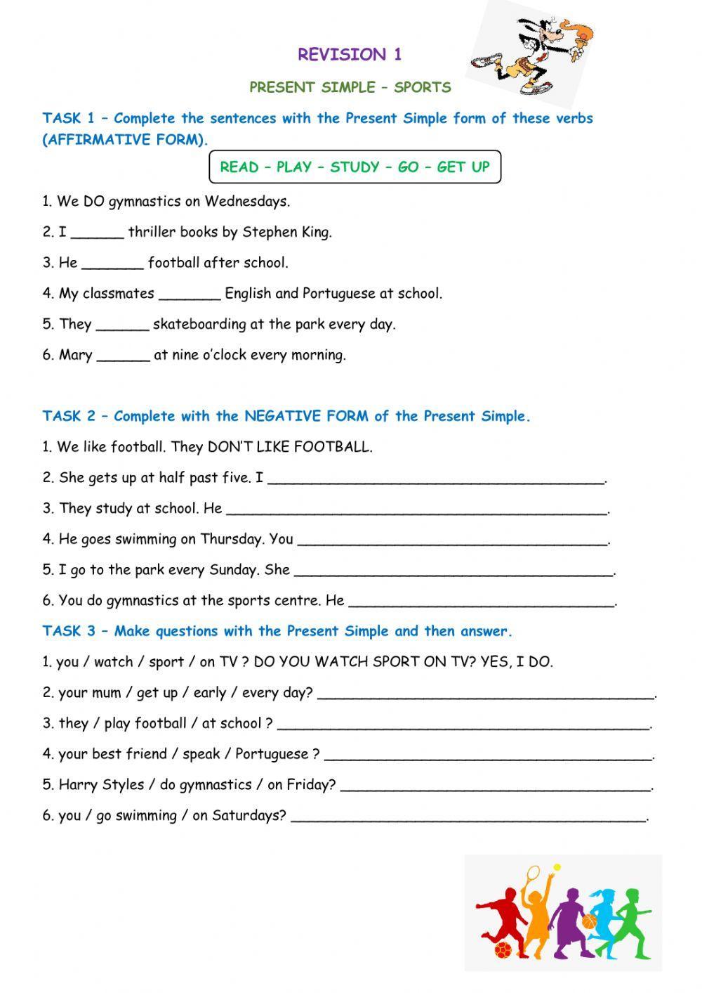 What sports do you like?