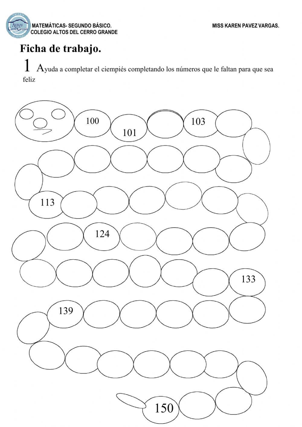 Guía formativa- Números hasta 1000