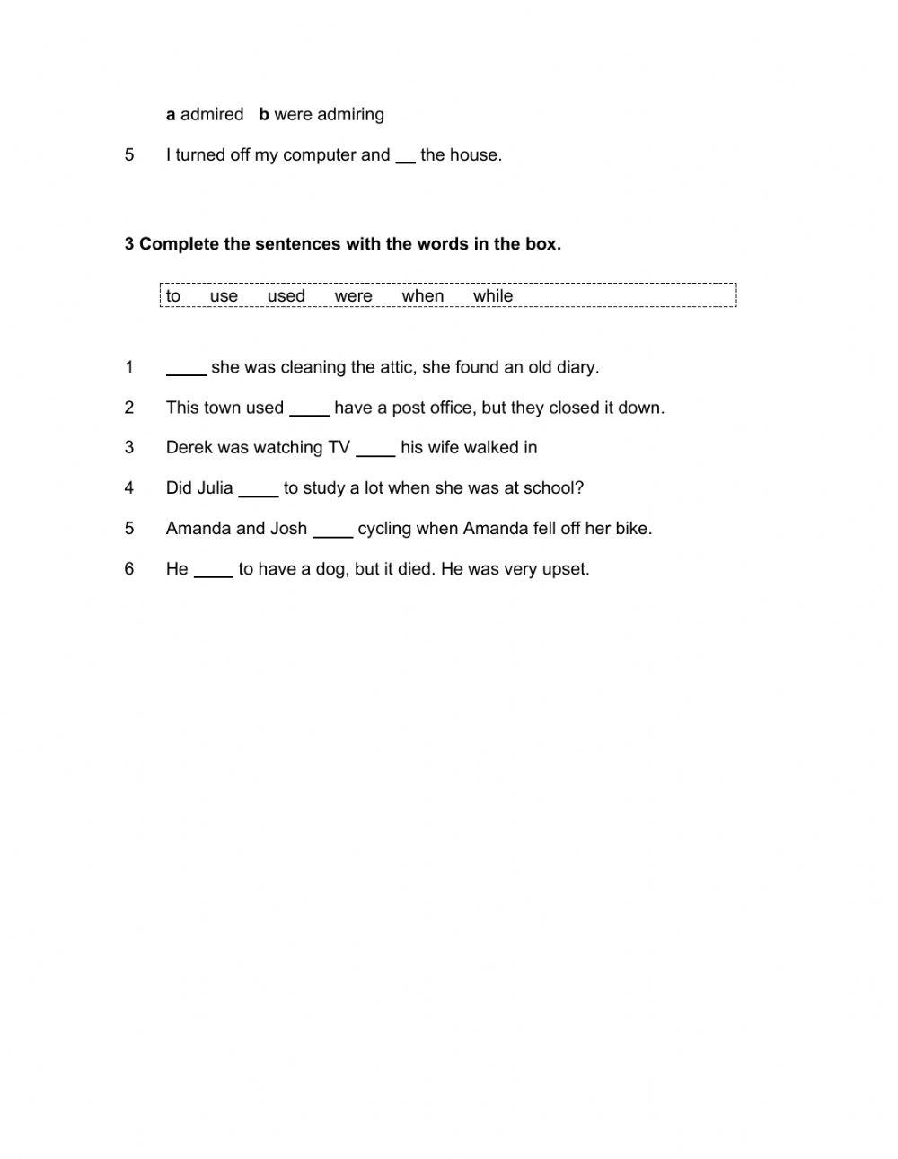 Unit 2 - different lives