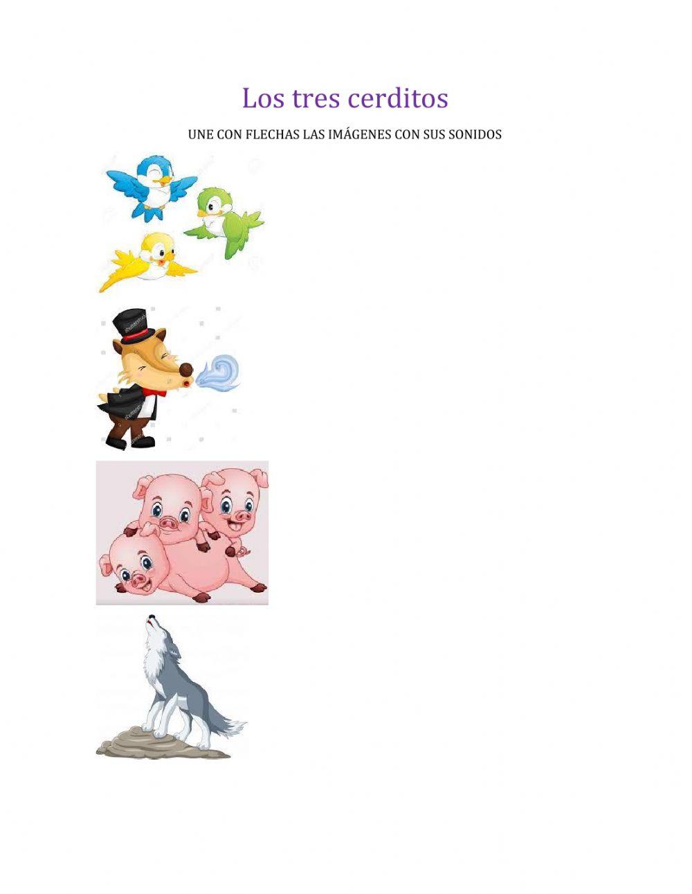 Sonidos de los tres chanchitos