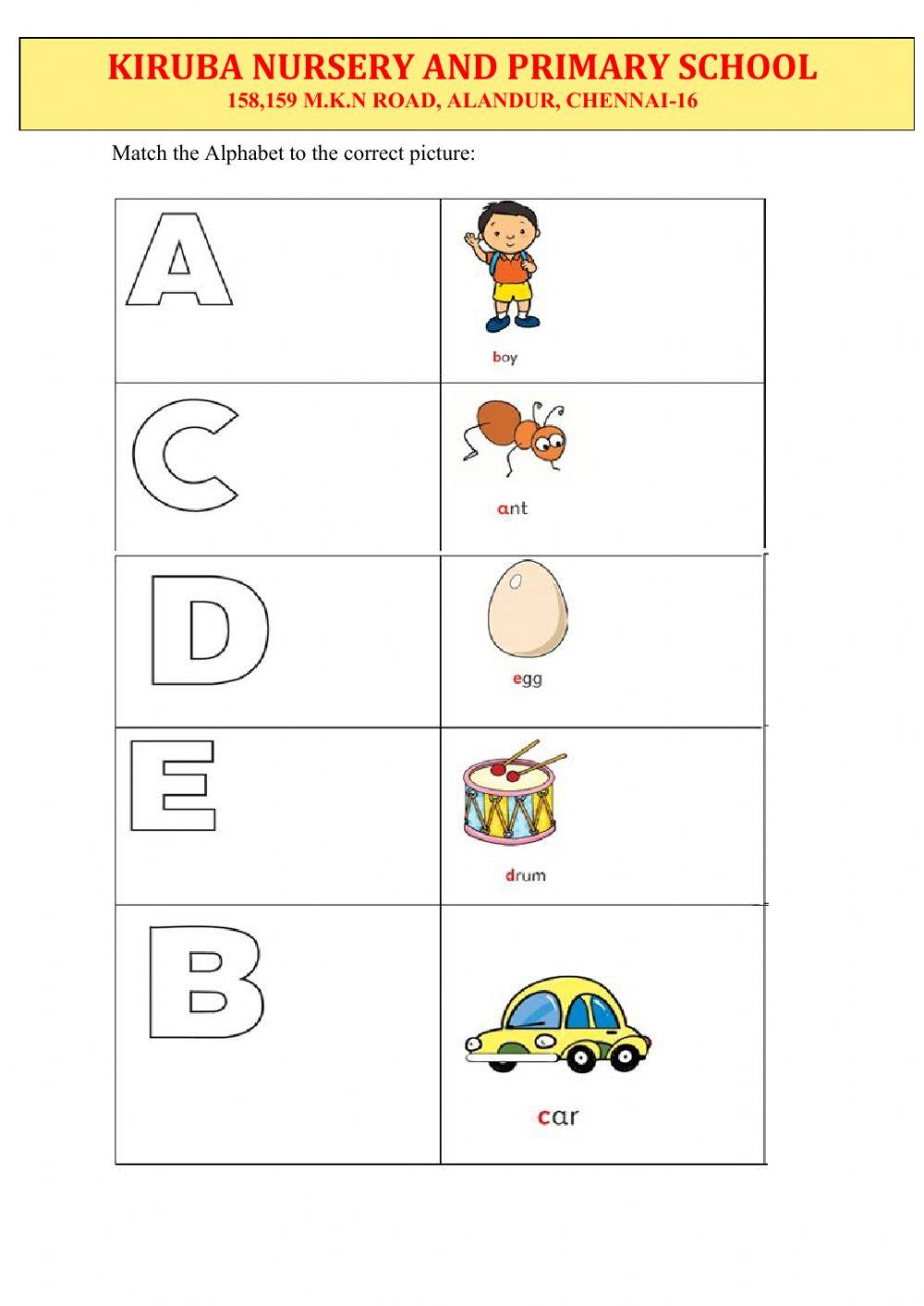 Alphabet Abcd Worksheet Live Worksheets, 43% OFF