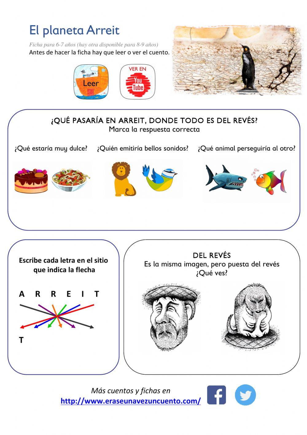 El planeta Arreit 6-7 años El planeta Arreit 6-7 años