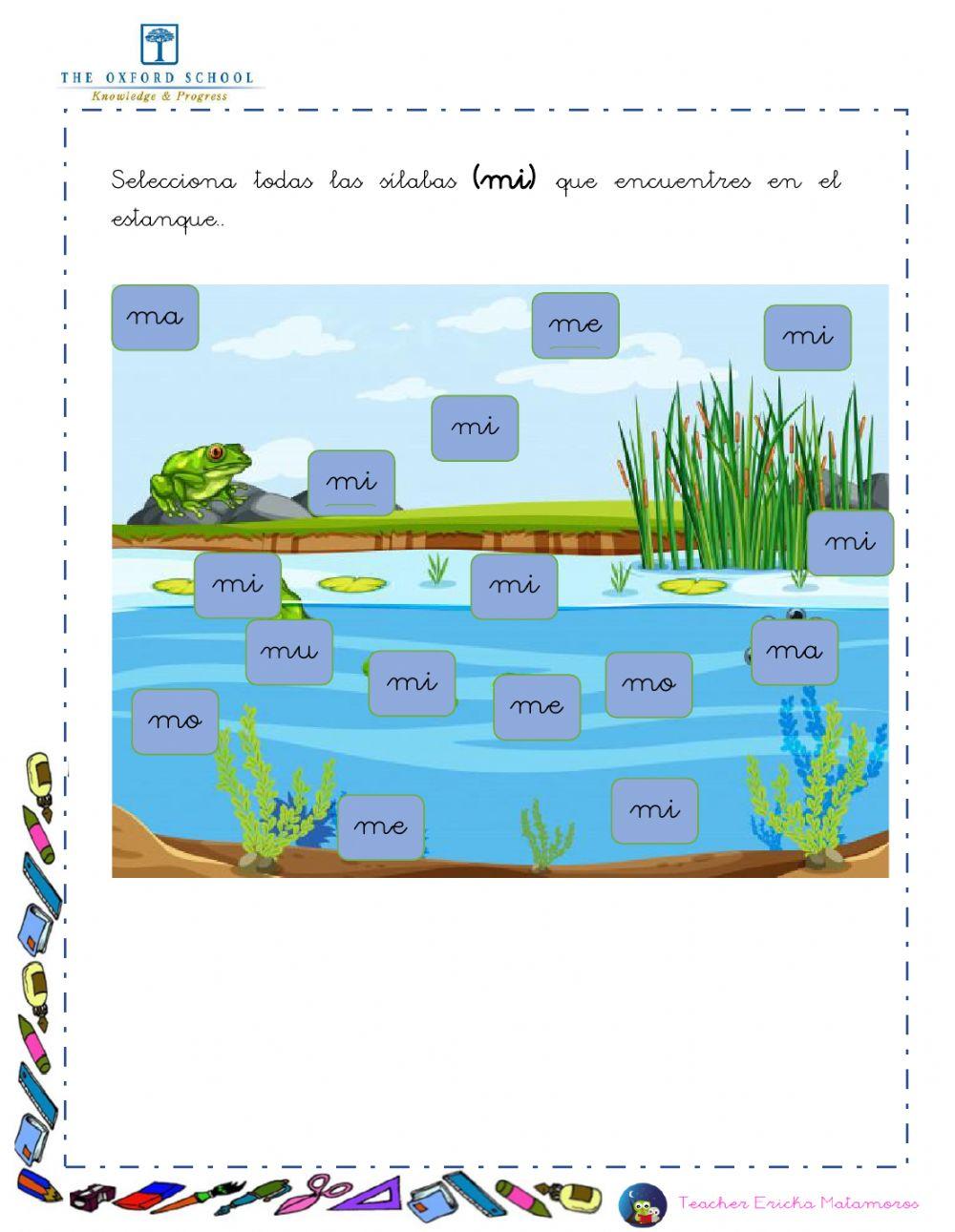 Seleccionar sílaba mi