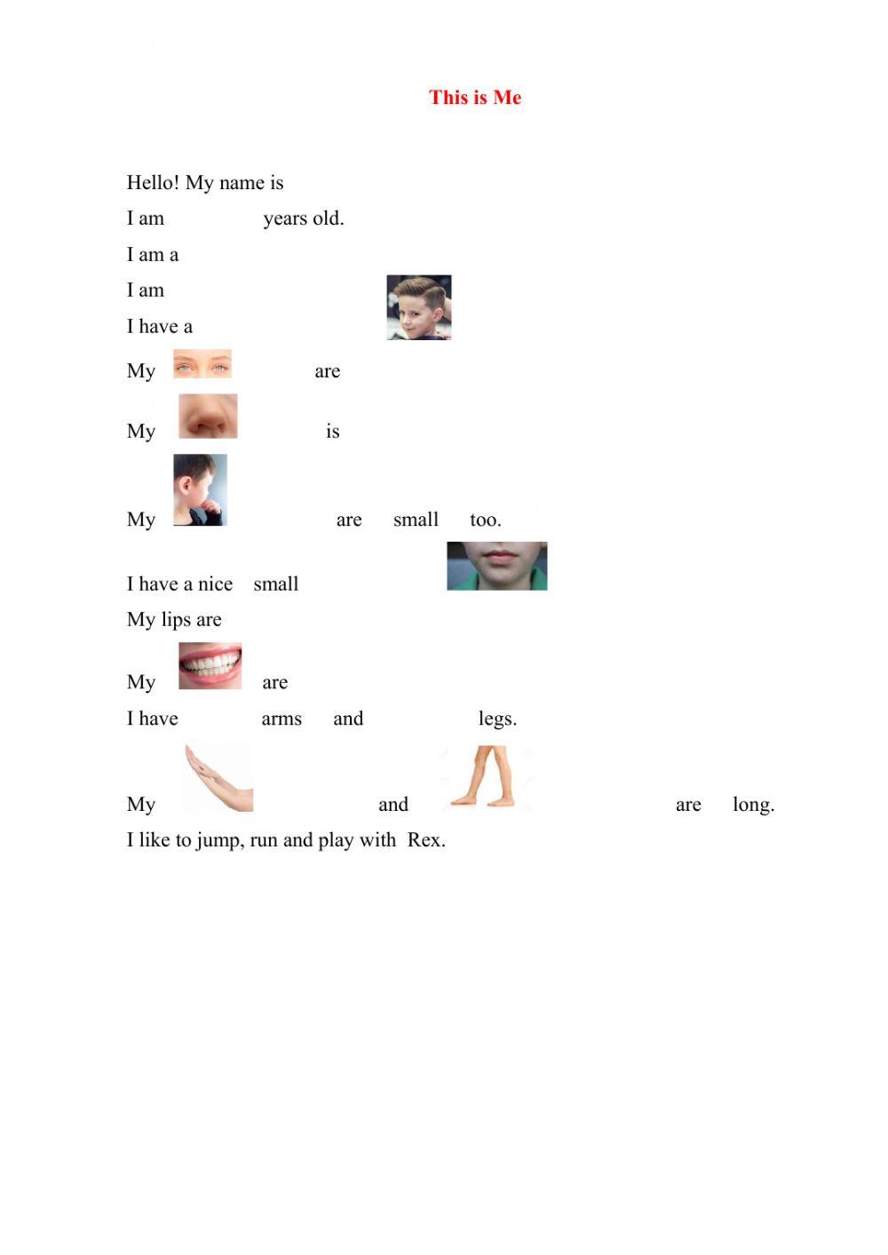 This is me (for boys)