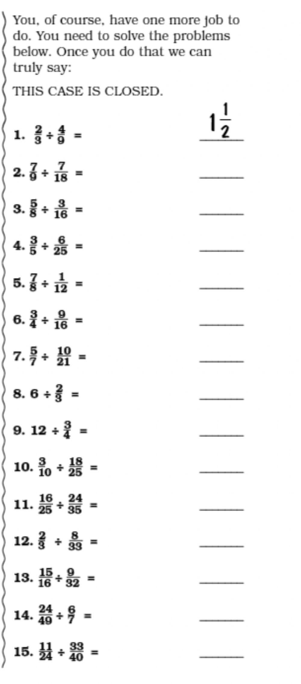 The Case of the Flipping Fractions