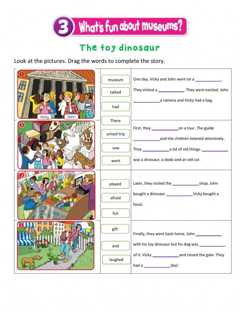 What's fun about a museum - The Toy Dinosaur 