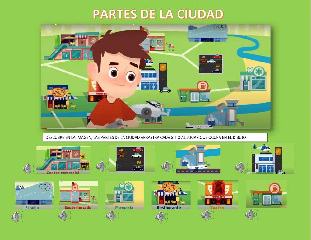 Partes de la ciudad