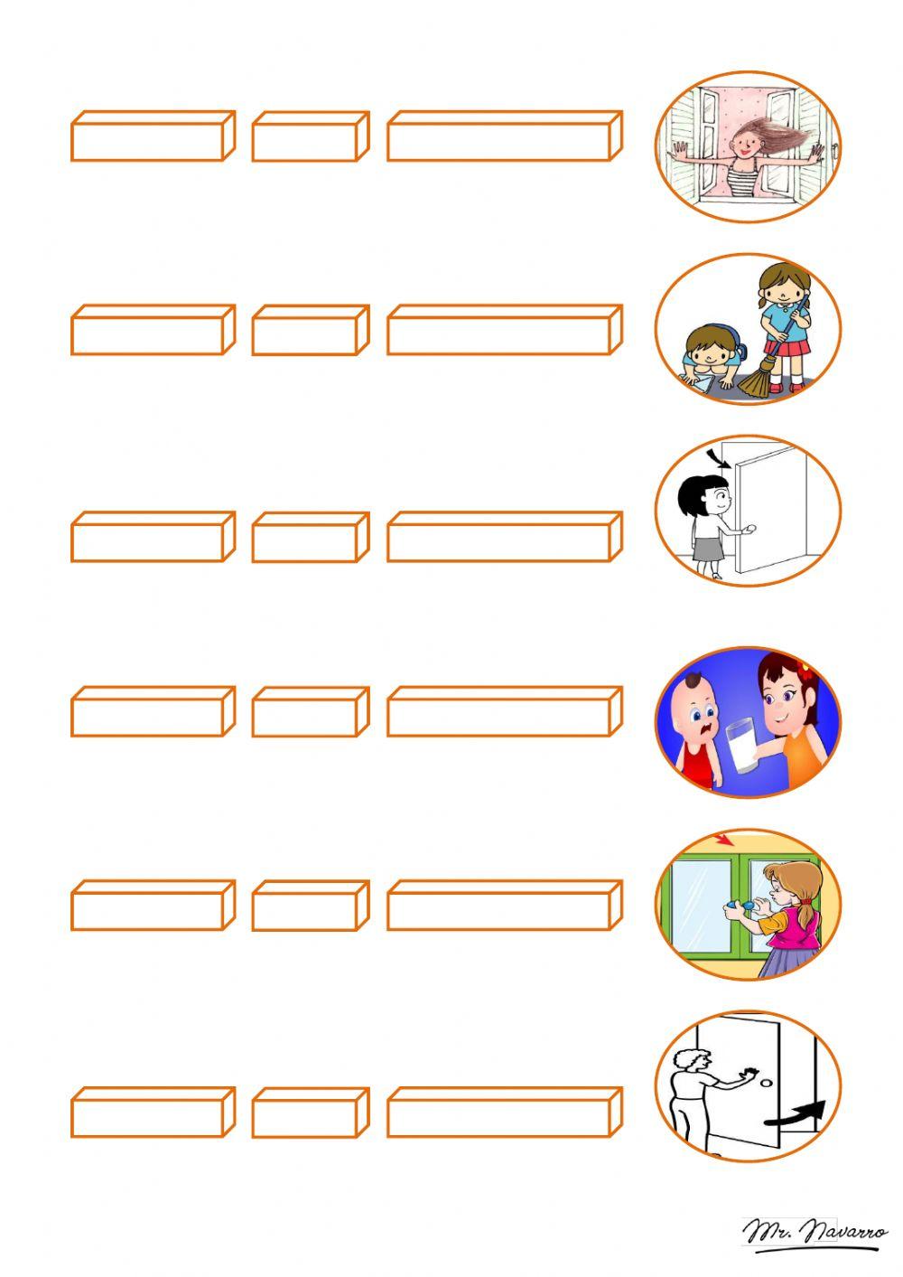 Positive Commands (Sentence Builders)