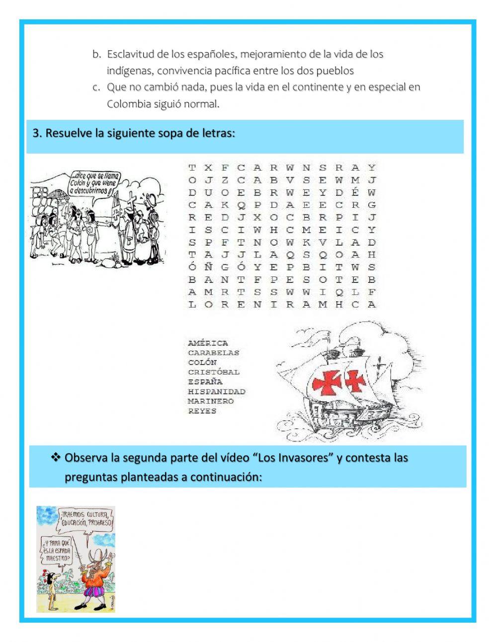 Socialización de Saberes de Historia 4º