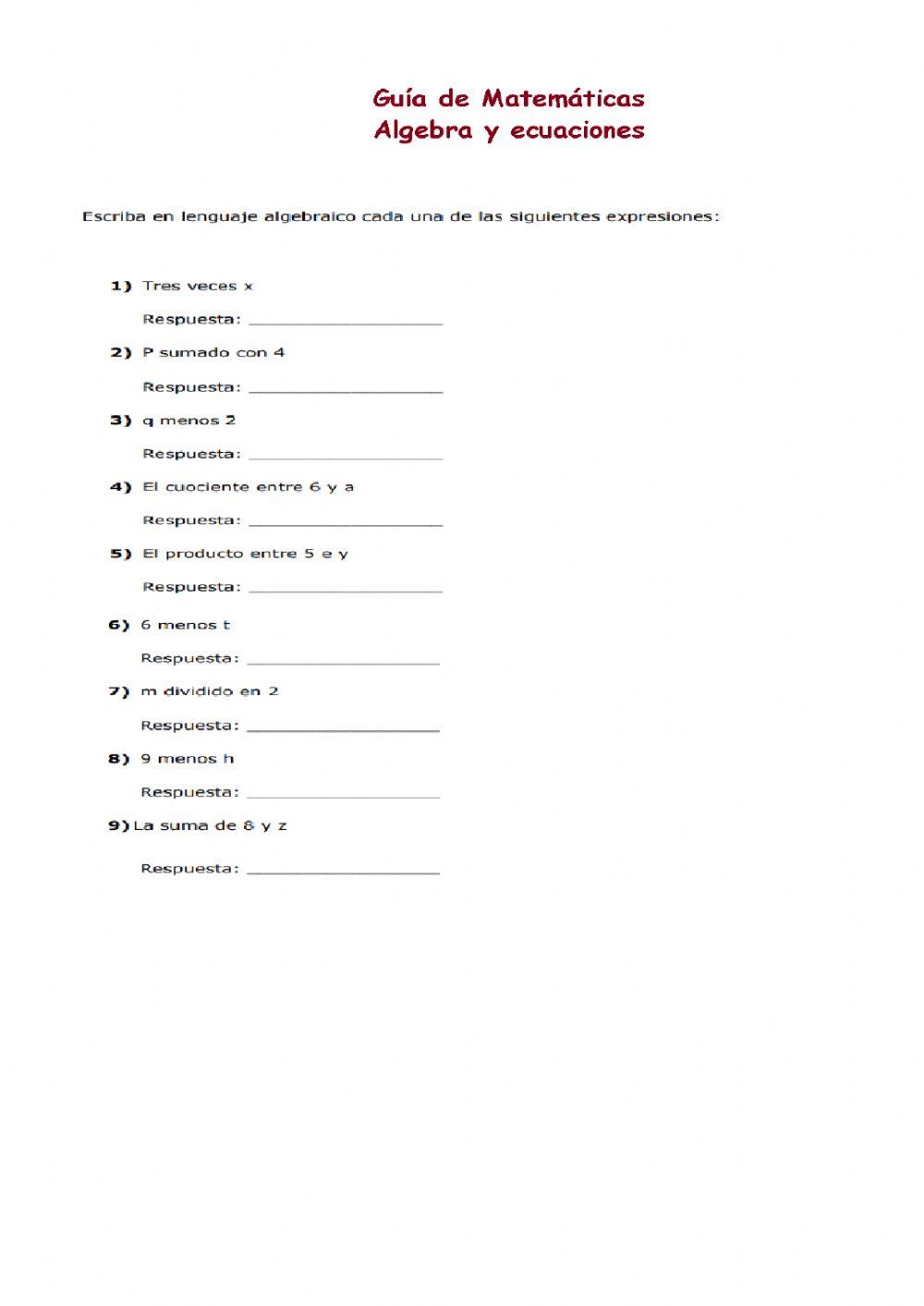 Guia taller ecuaciones
